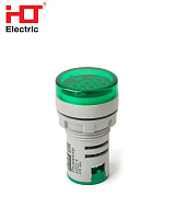 Индикатор напряжения AD-22 зеленый IP54 HLT Индикатор напряжения AD-22 зеленый IP54 HLT