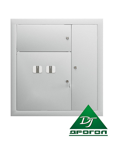 Корпус ЩЭ-2кв. (ниша 900*850) с слаботочным отсеком Дрогол Корпус ЩЭ-2кв. (ниша 900*850) с слаботочным отсеком Дрогол