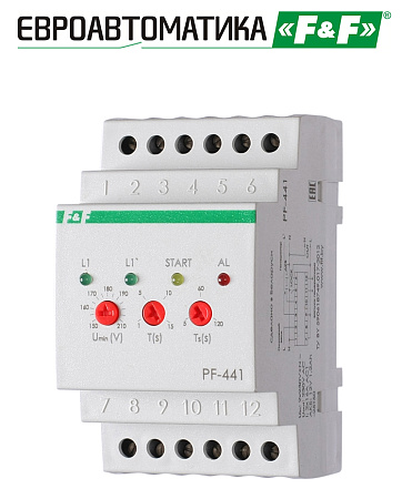 Переключатель фаз автоматический PF-441 Переключатель фаз автоматический PF-441