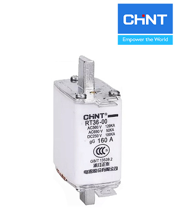 Плавкая вставка RT36-00-160 габ.00 100А Плавкая вставка RT36-00-160 габ.00 100А