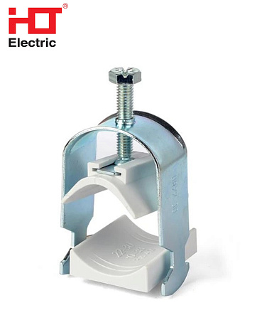 Зажим кабельный для С-профиля диаметр кабеля 22-30мм HLT Зажим кабельный для С-профиля диаметр кабеля 22-30мм HLT