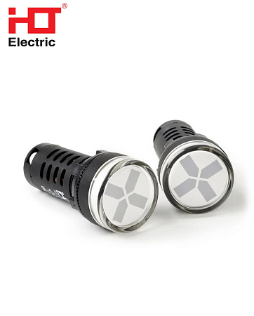 Индикатор разъединителя 24В АС/DC Красный-Зеленый IP40 HLT Индикатор разъединителя 24В АС/DC Красный-Зеленый IP40 HLT