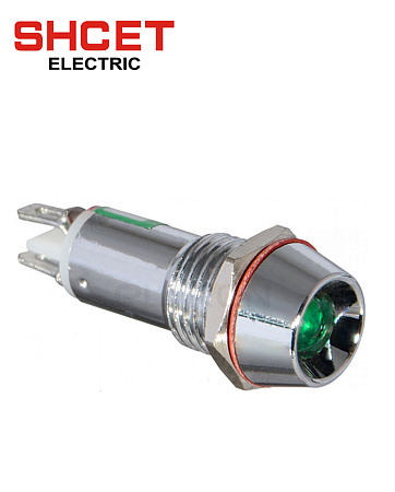 Светосигнальная арматура АD-22С (LED) d10мм зеленая Светосигнальная арматура АD-22С (LED) d10мм зеленая