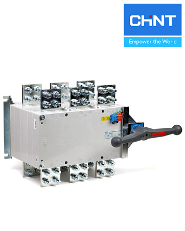 Перекидной рубильник NH40-1000/3CS 3P 1000А CHINT Перекидной рубильник NH40-1000/3CS 3P 1000А CHINT