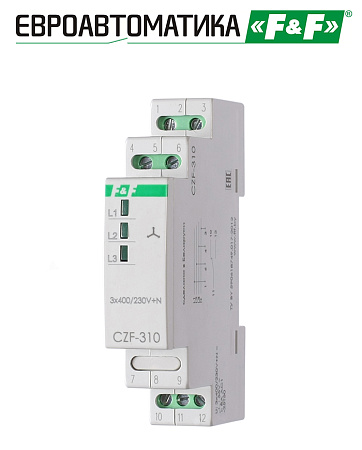 Реле контроля фаз CZF-310 Реле контроля фаз CZF-310