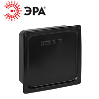 Коробка протяжная У996 IP54 (200*200*80) черная ЭРА Коробка протяжная У996 IP54 (200*200*80) черная ЭРА