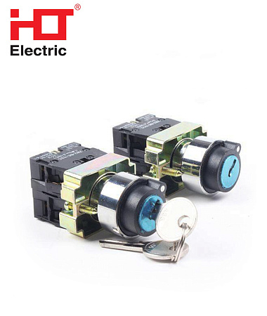 Переключатель XB2-BG53 с ключом Переключатель XB2-BG53 с ключом