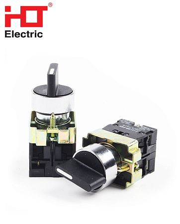 Переключатель XB2-BD33 на 3 положения HLT Переключатель XB2-BD33 на 3 положения HLT