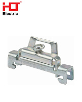 Ограничитель на Din-рейку (металл, 1 винт) HLT Ограничитель на Din-рейку (металл, 1 винт) HLT