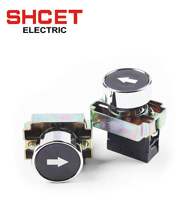 Кнопка XB2-BA3351 "Стрелка" белая Кнопка XB2-BA3351 "Стрелка" белая