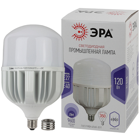 Лампа LED POWER T160 120Вт 6500К E27/E40 ЭРА Лампа LED POWER T160 120Вт 6500К E27/E40 ЭРА