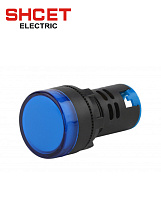 Светосигнальная арматура AD22DS 24В AC/DC синяя Светосигнальная арматура AD22DS 24В AC/DC синяя