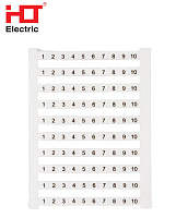 Маркер для ЗНИ с символами №1-10 HLT Маркер для ЗНИ с символами №1-10 HLT