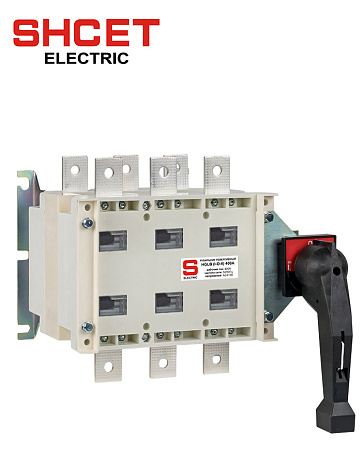 Pубильник HGLB (I-O-II) реверсивный 400A с видимым разрывом Pубильник HGLB (I-O-II) реверсивный 400A с видимым разрывом