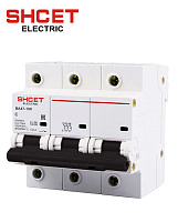 Автоматический выключатель ВА47-100 3Р 16А C Автоматический выключатель ВА47-100 3Р 16А C