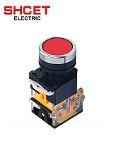 Кнопка B-11T с фиксацией красная Кнопка B-11T с фиксацией красная