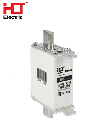 Плавкая вставка ППН-33 габ.00С 100А Плавкая вставка ППН-33 габ.00С 100А