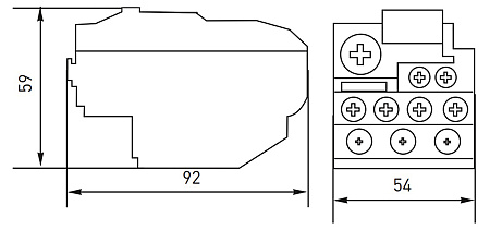 Реле тепловое РТ-2355 (28-36А) SHCET Реле тепловое РТ-2355 (28-36А) SHCET