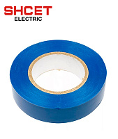 Изолента ПВХ 19х20м синяя SHCET Изолента ПВХ 19х20м синяя SHCET