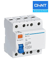 УЗО NL1-63 4P 80A 100mA (6kA) АС УЗО NL1-63 4P 80A 100mA (6kA) АС