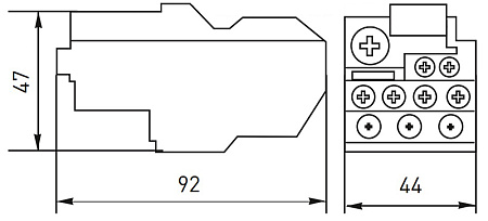 Реле тепловое РТ-1304 (0.40-0.63А) SHCET Реле тепловое РТ-1304 (0.40-0.63А) SHCET