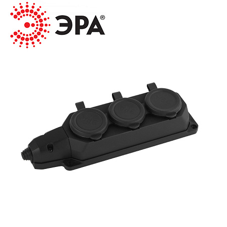 Колодка 3гн каучуковая K-3e-B-IP44 Колодка 3гн каучуковая K-3e-B-IP44