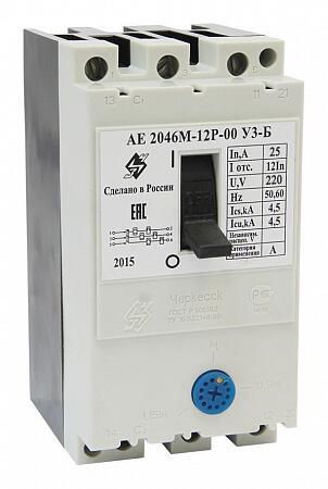 Автоматический выключатель АЕ2046М-12Р 50А