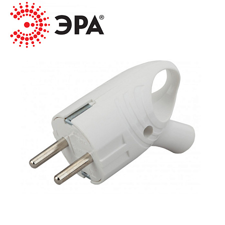 Вилка Vx4-W 16А с кольцом белая Вилка Vx4-W 16А с кольцом белая