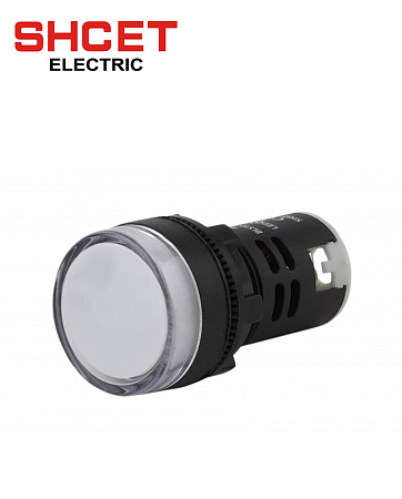 Светосигнальная арматура AD22DS 24В AC/DC белая Светосигнальная арматура AD22DS 24В AC/DC белая