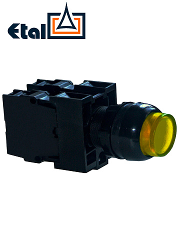 Кнопка КЕА-2100 желтая Кнопка КЕА-2100 желтая